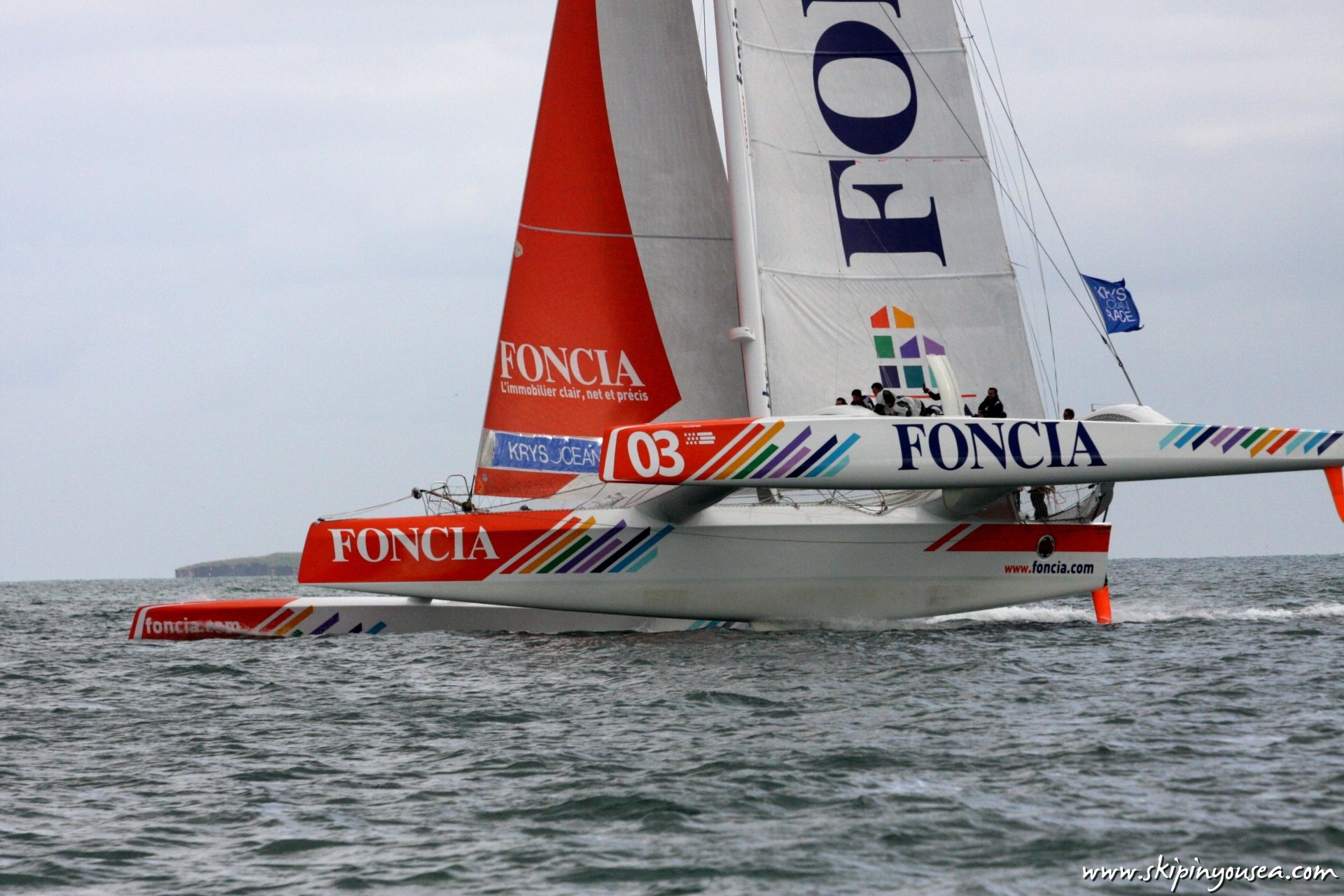 Download Vehicle Trimaran 4k Ultra HD Wallpaper