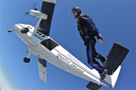 skydiving Sports HD Desktop Wallpaper | Background Image