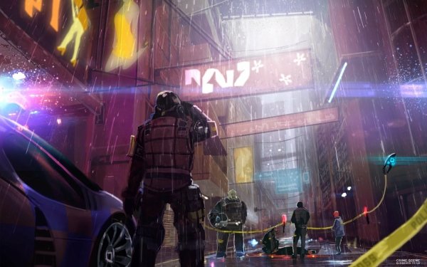 Sci Fi City HD Wallpaper | Background Image