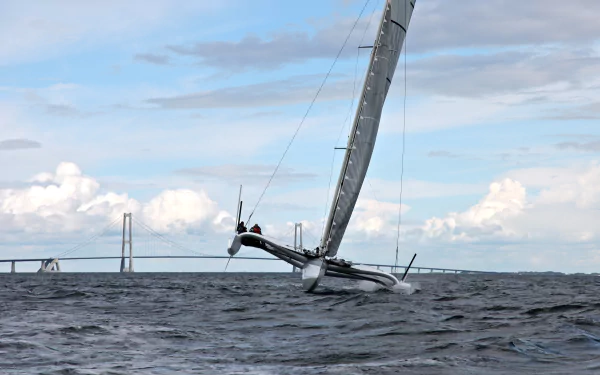 vehicle trimaran HD Desktop Wallpaper | Background Image