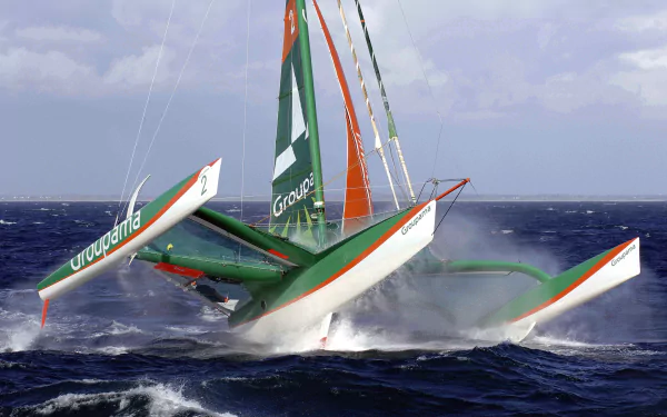 vehicle trimaran HD Desktop Wallpaper | Background Image