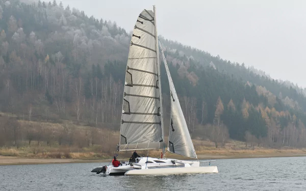 vehicle trimaran HD Desktop Wallpaper | Background Image