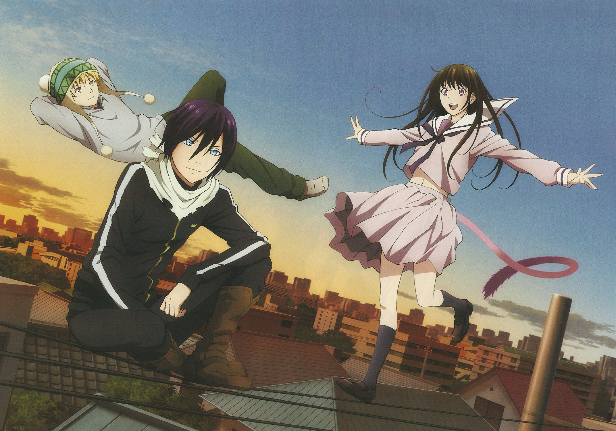 Noragami Aragoto  Adesivos bonitos, Papel de parede cel