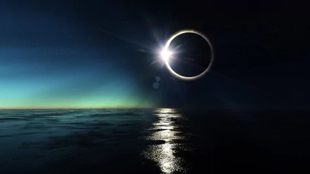 nature solar eclipse HD Desktop Wallpaper | Background Image