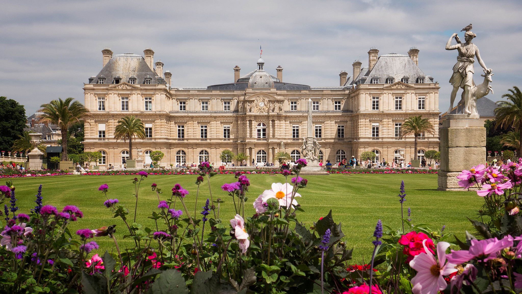 Luxembourg Palace, Paris France by Joe deSousa