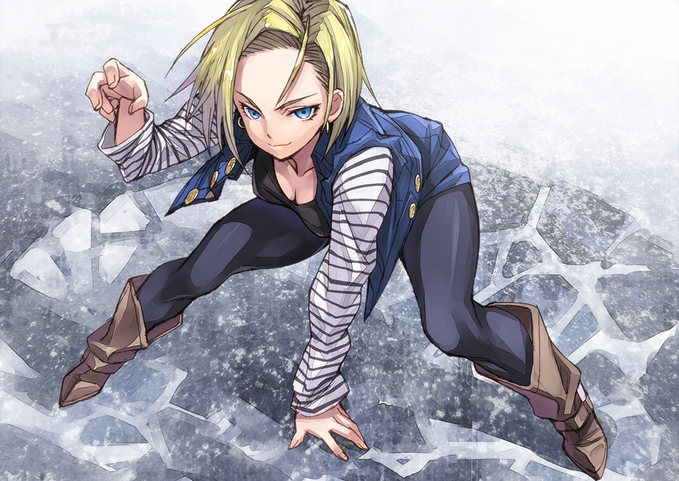 Android 18 HD Wallpaper - Dragon Ball Z Anime