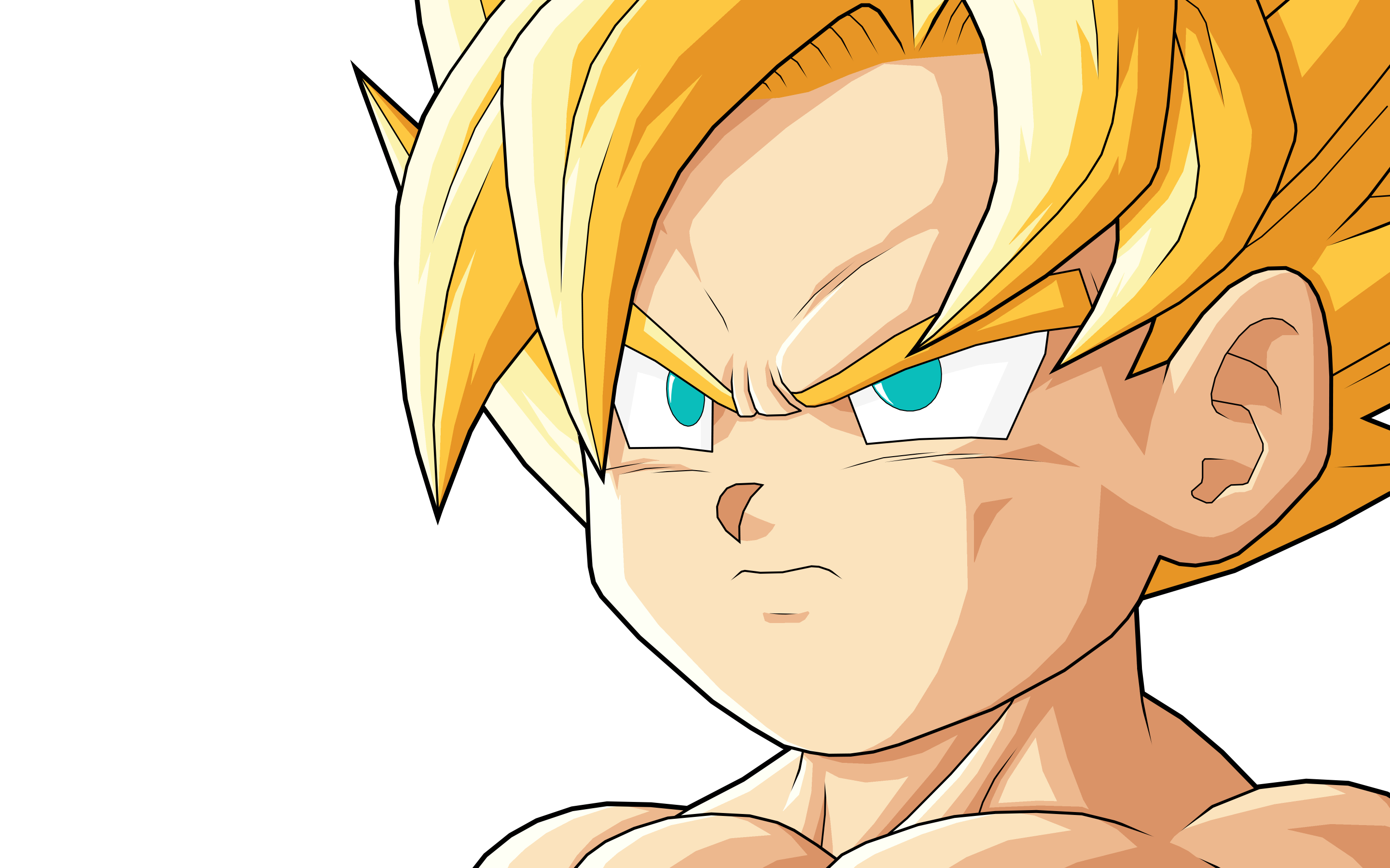 Gogeta SSJ4 by Drozdoo