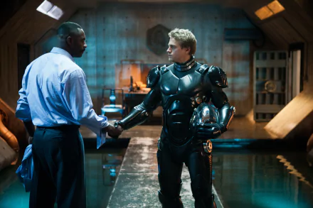 Idris Elba Charlie Hunnam movie Pacific Rim HD Desktop Wallpaper | Background Image