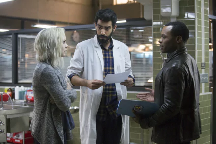 Rahul Kohli Malcolm Goodwin Rose McIver TV Show iZombie HD Desktop Wallpaper | Background Image