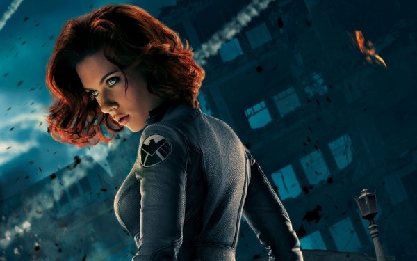 Movie The Avengers Scarlett Johansson Black Widow Natasha Romanoff Avengers Gun HD Wallpaper | Background Image