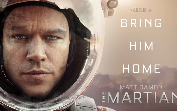 Matt Damon movie The Martian HD Desktop Wallpaper | Background Image