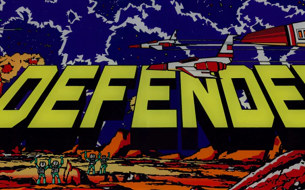 video game defender HD Desktop Wallpaper | Background Image