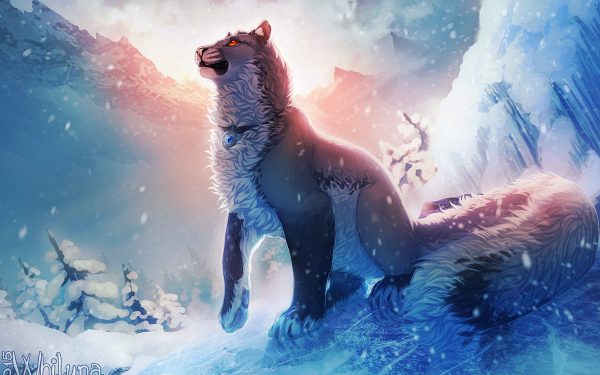 Fantasy Puma Fantasy Animals Cougar HD Wallpaper | Background Image