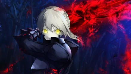 Saber Alter Anime Fate/Stay Night HD Desktop Wallpaper | Background Image