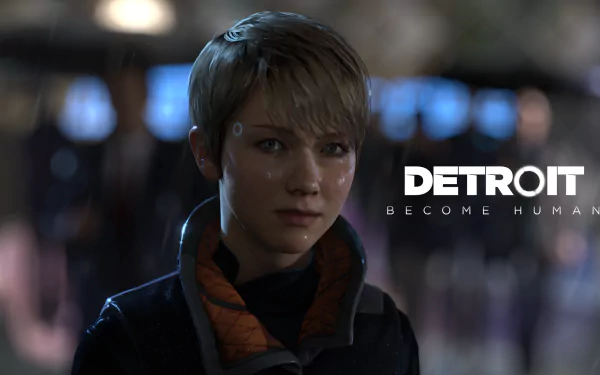 Kara from Detroit: Become Human looks determined in this HD PC desktop wallpaper, capturing the emotional depth of the game’s narrative.