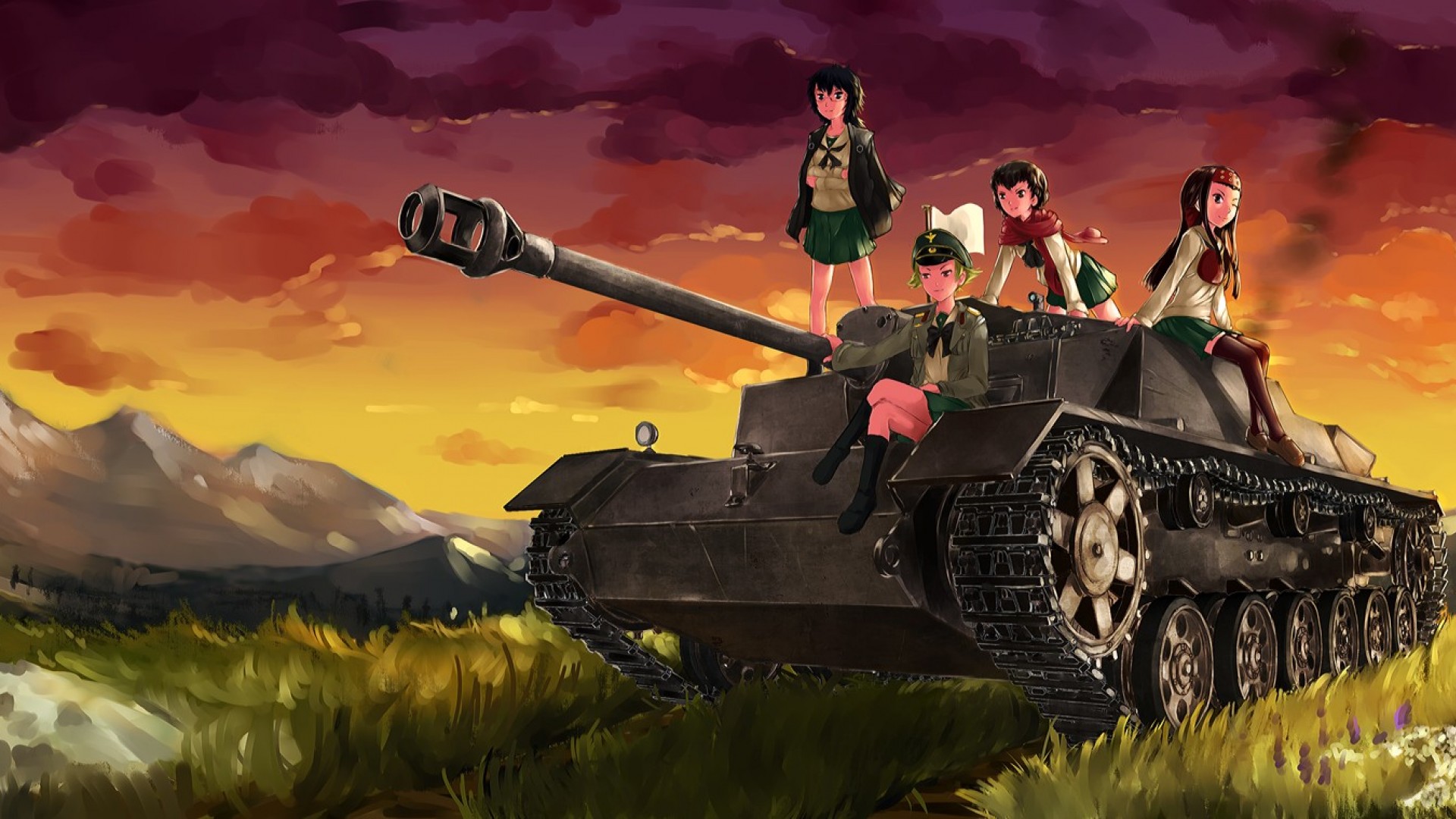 Girls Und Panzer Wallpaper
