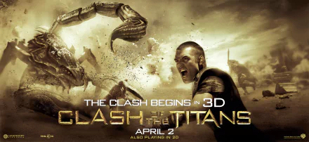 Sam Worthington movie Clash Of The Titans (2010) HD Desktop Wallpaper | Background Image