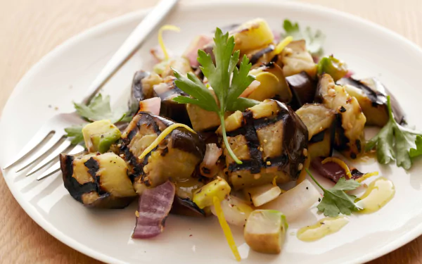 food eggplant HD Desktop Wallpaper | Background Image