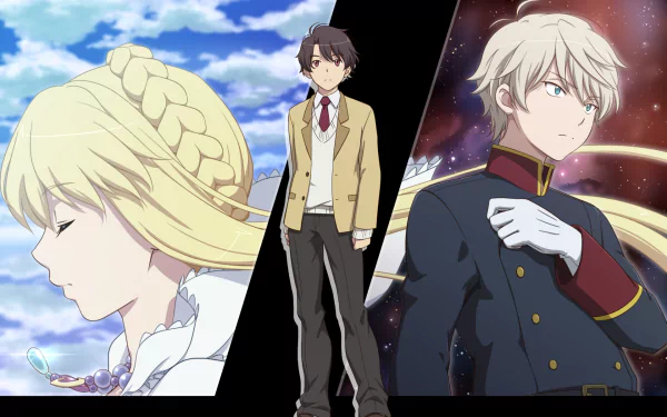 Slaine Troyard Inaho Kaizuka Asseylum Vers Allusia Anime Aldnoah.Zero HD Desktop Wallpaper | Background Image