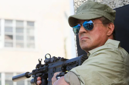 Sylvester Stallone Barney Ross movie The Expendables 3 HD Desktop Wallpaper | Background Image