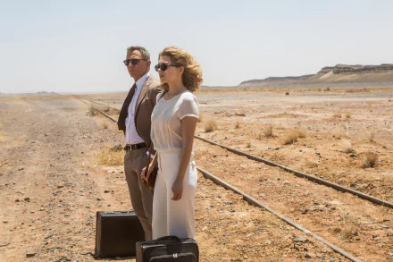Léa Seydoux Madeleine Swann Daniel Craig James Bond Spectre (Movie) movie Spectre HD Desktop Wallpaper | Background Image