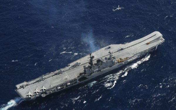 Military Indian Navy Warships INS Viraat Aircraft Carrier Warship HD Wallpaper | Background Image