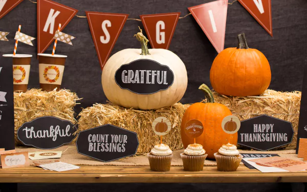 message pumpkin holiday Thanksgiving HD Desktop Wallpaper | Background Image