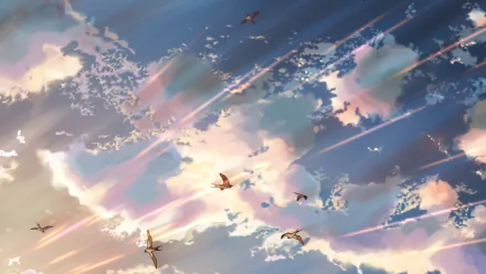 Anime Children Who Chase Lost Voices HD Desktop Wallpaper | Background Image