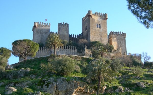 Man Made Castillo de Almodóvar del Río Castles Spain HD Wallpaper | Background Image