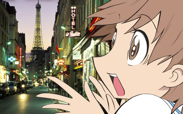 Yuuko Aioi Anime Nichijō HD Desktop Wallpaper | Background Image