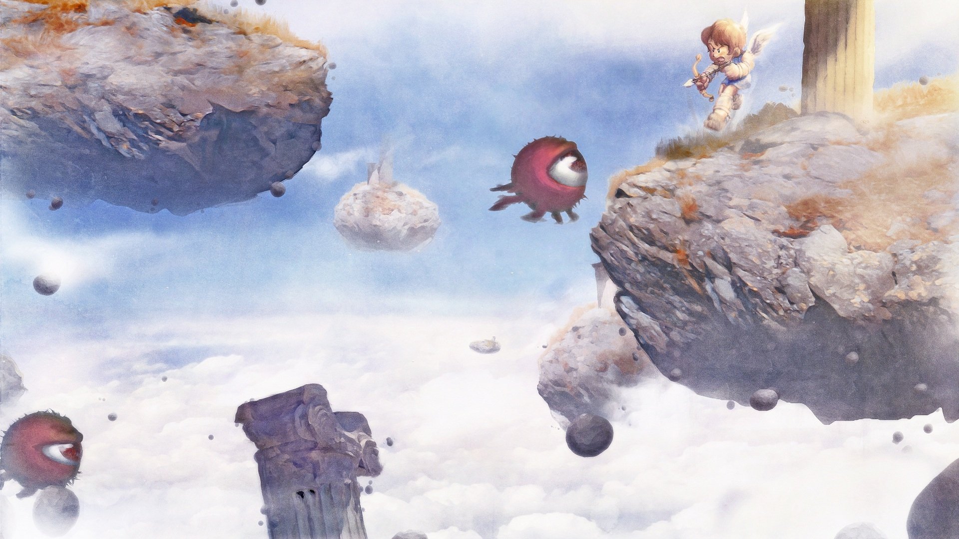 Download Video Game Kid Icarus HD Wallpaper