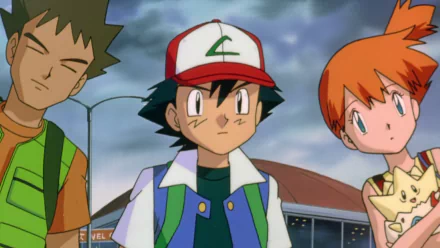 Togepi (Pokémon) Misty (Pokémon) Ash Ketchum Brock (Pokémon) Anime Pokémon: The First Movie HD Desktop Wallpaper | Background Image