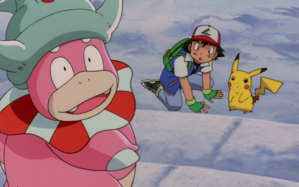 Anime Pokémon: The Movie 2000 Pokémon Slowking Ash Ketchum Pikachu HD Wallpaper | Background Image