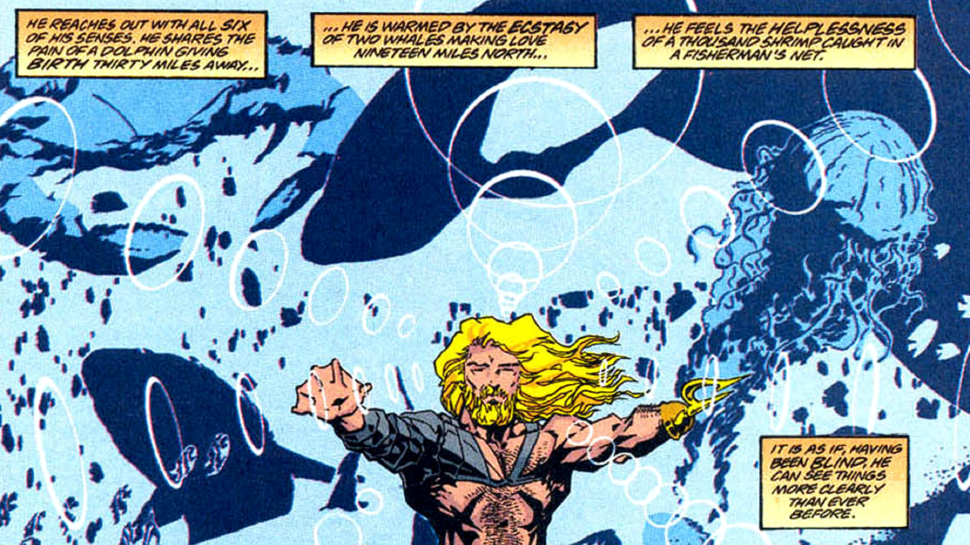 Download Comic Aquaman HD Wallpaper