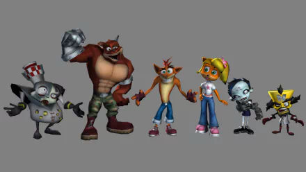video game Crash Team Racing HD Desktop Wallpaper | Background Image