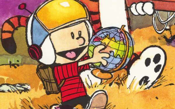 Calvin (Calvin & Hobbes) Comic Calvin & Hobbes HD Desktop Wallpaper | Background Image