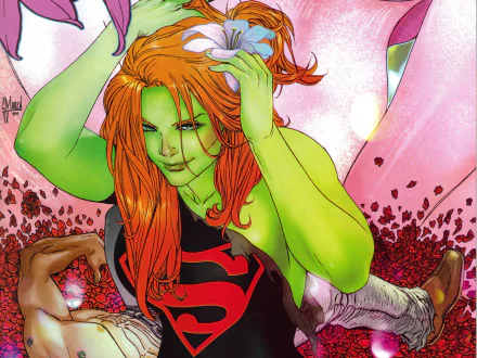 Poison Ivy Comic Superboy HD Desktop Wallpaper | Background Image