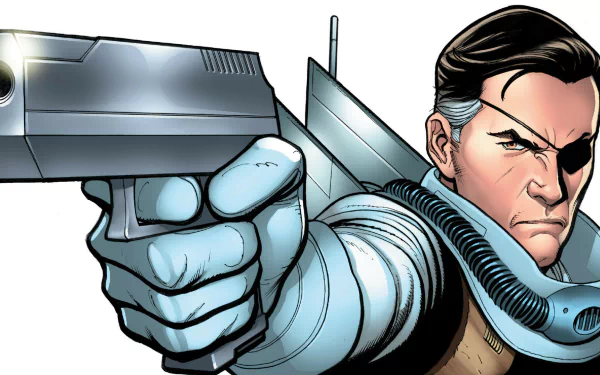 Comic Nick Fury HD Desktop Wallpaper | Background Image
