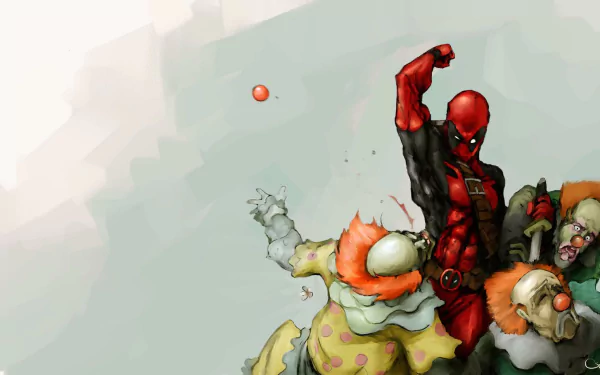 Merc with a Mouth bozo Comic Deadpool HD Desktop Wallpaper | Background Image