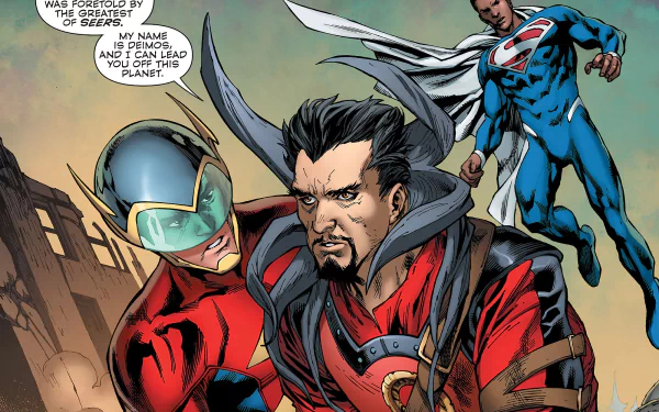 Jay Garrick Superman Flash Comic Convergence HD Desktop Wallpaper | Background Image
