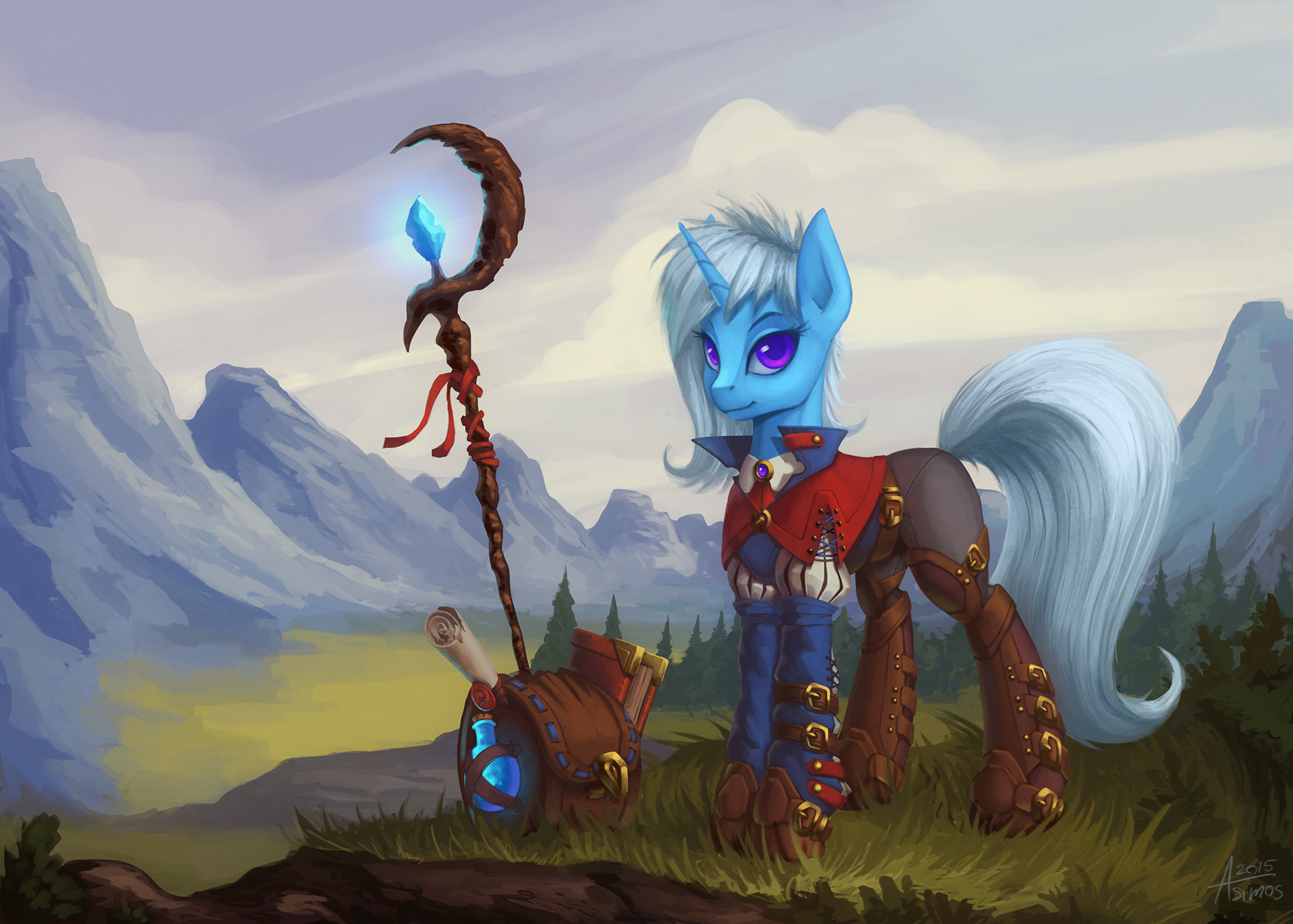 Trixie the Wandering Wizard by Asimos