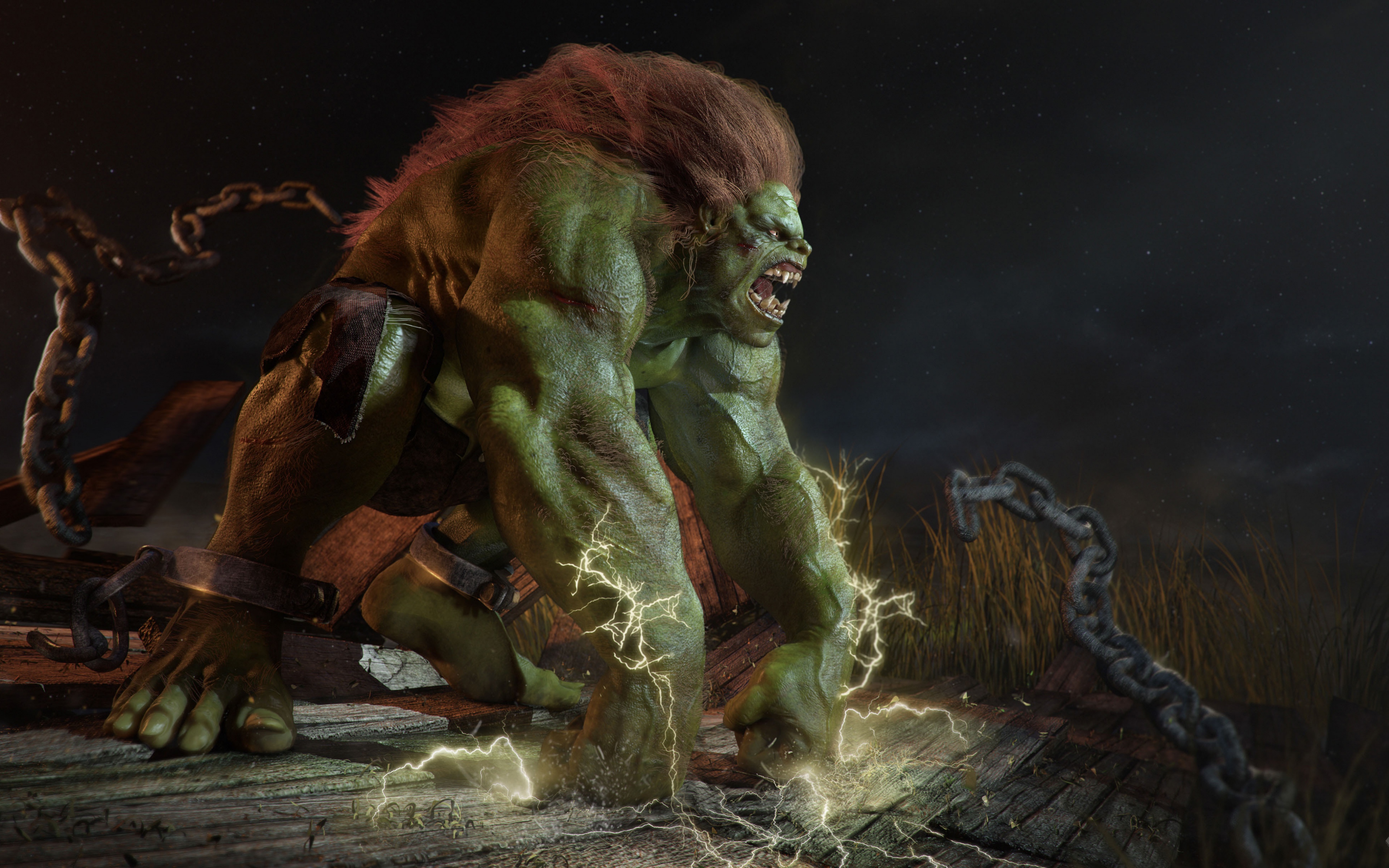 Blanka, capcom, fighter, game, street, video, HD wallpaper