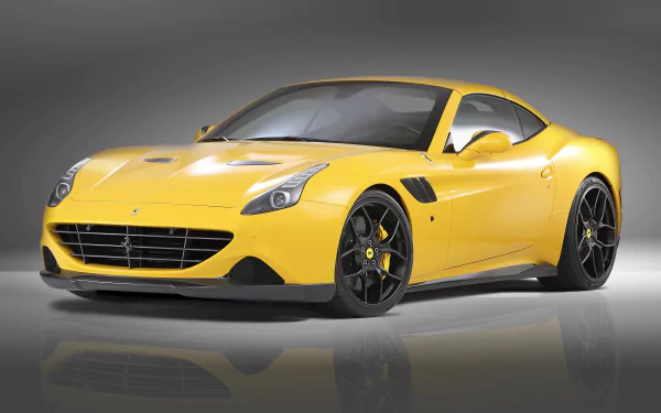 car yellow car Ferrari vehicle Ferrari California T HD Desktop Wallpaper | Background Image