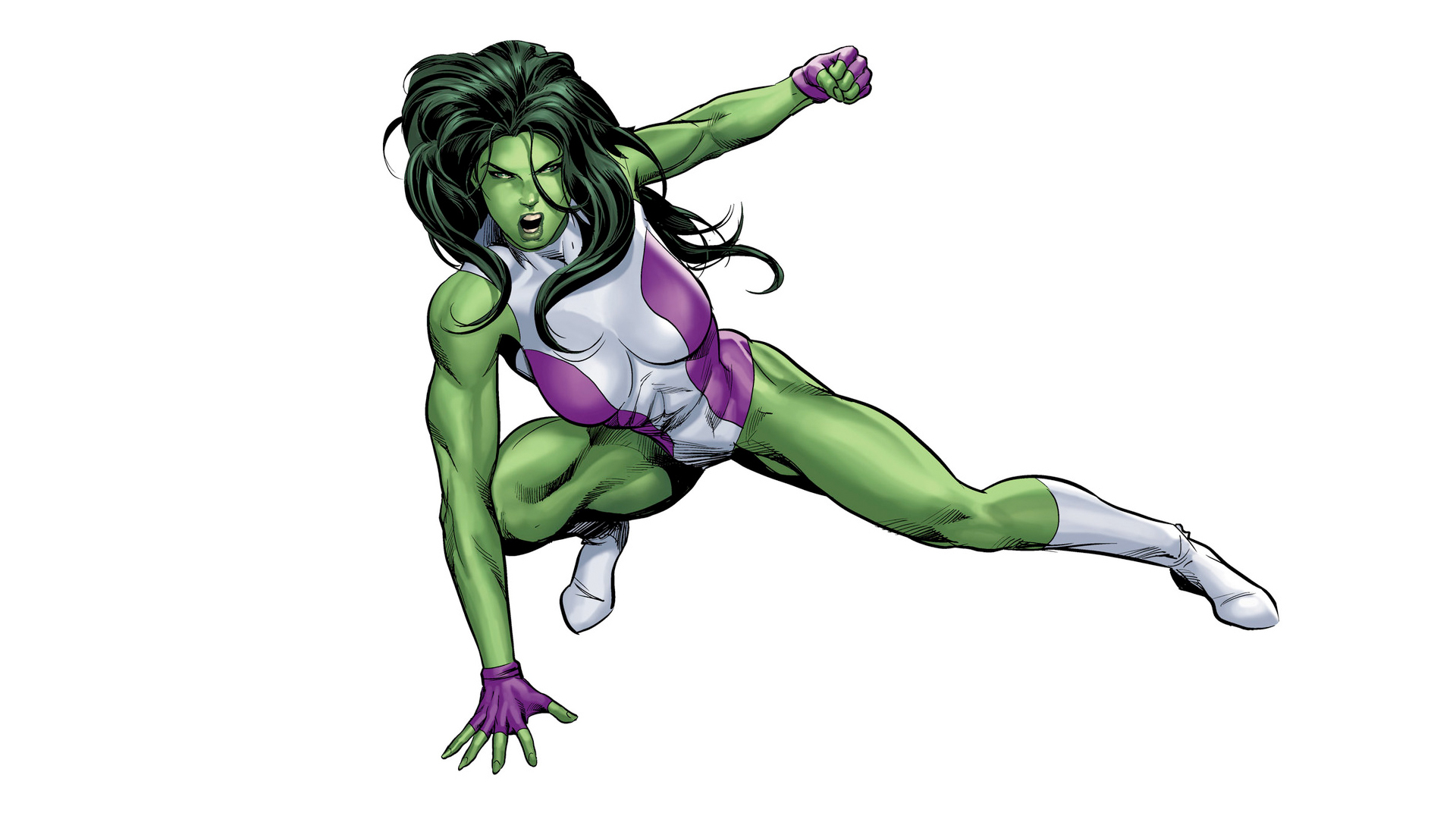 Comics She-Hulk HD Wallpaper Background Image. 