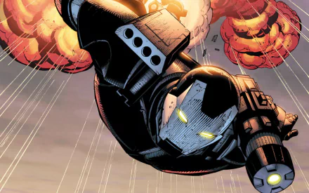 Comic War Machine HD Desktop Wallpaper | Background Image