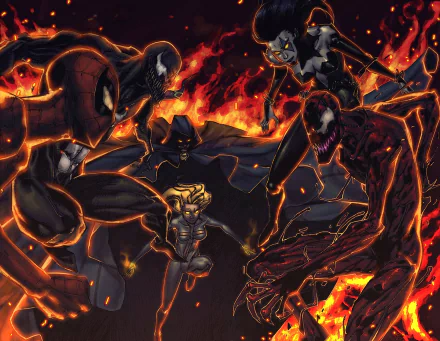 Comic Maximum Carnage HD Desktop Wallpaper | Background Image