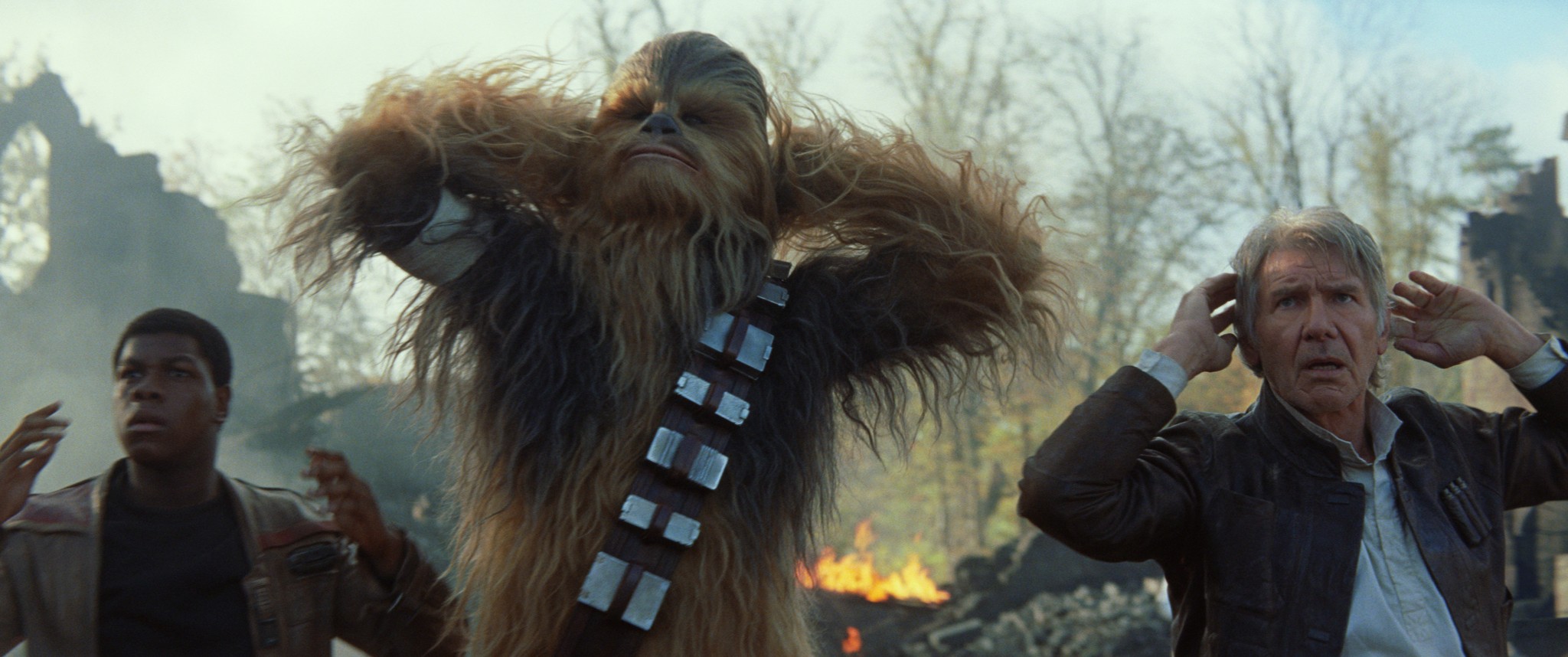 Download Han Solo Harrison Ford Chewbacca Finn Star Wars John Boyega Star Wars Movie Star Wars 0015