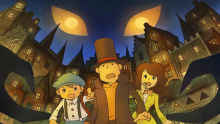 video game Professor Layton and the Last Specter HD Desktop Wallpaper | Background Image