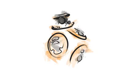 BB-8 Sci Fi Star Wars HD Desktop Wallpaper | Background Image