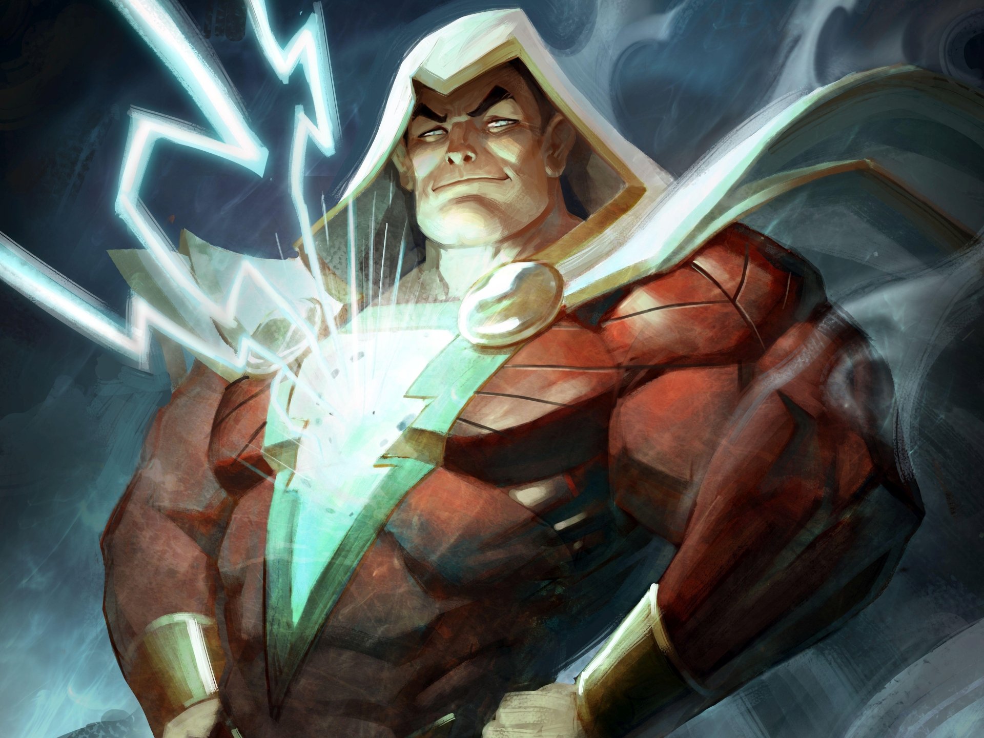 Download Billy Batson DC Comics Shazam (DC Comics) Comic Infinite Crisis 4k Ultra HD Wallpaper